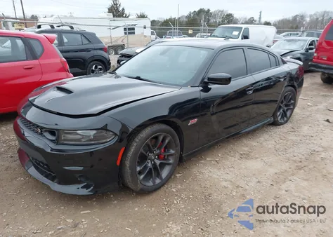 2020 Dodge Charger Scat Pack Rwd из США, поврежденный, VIN 2C3CDXGJ9LH212358